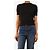 Autre Marque Top de lã preto de manga curta - size S - vista 3