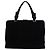 Prada Vintage schwarze Velours-Handtasche mit oberem Griff