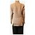 Isabel Marant Etoile Blazer de lino con estampado pied-de-poule marrón - size UK 12 Castaño - vista 2