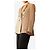 Isabel Marant Etoile Blazer de lino con estampado pied-de-poule marrón - size UK 12 Castaño - vista 3