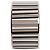 Hermès Bracciale smaltato a righe Carioca multicolore - vista 5