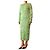 Autre Marque Geripptes Strickkleid mit Zebra-Print - size UK 12 Mehrfarben