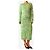 Autre Marque Geripptes Strickkleid mit Zebra-Print - size UK 12 Mehrfarben - Ansicht 3
