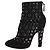 Alaïa Bottines à clous en daim noir - EU 39.5