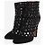 Alaïa Bottines à clous en daim noir - EU 39.5 - vue 2
