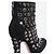 Alaïa Bottines à clous en daim noir - EU 39.5 - vue 5