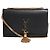 Autre Marque Borsa a tracolla Kate in pelle nera con nappina Nero