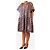 Autre Marque Kaitlyn Mini-Kleid Schlangenprint lila - size UK 12 - Ansicht 3