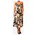 Baum und Pferdgarten Vestido midi cinza com estampado de lua e flores - size UK 10 - vista 3