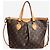 Louis Vuitton Sac cabas Palermo PM Monogram marron 2011 - vue 3