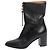 Dior Black Effrontee heeled ankle boots - size EU 40