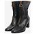 Dior Black Effrontee heeled ankle boots - size EU 40 - view 2