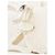 Chanel Broche Coco Mark 03A crème et argent Écru - vue 4