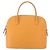 Céline CELINE Bolsa de mão em couro Amarelo Ouro - vista 2