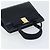 Salvatore Ferragamo Vala Hand Bag Leather Navy Gold - vista 6