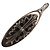Chrome Hearts Barrette Hair Clip Floral Cross Ag925 Silver