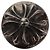 Chrome Hearts Cross Ball Button Hair Tie Concho Ag925 Silver