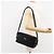 PRADA Schultertasche Nylon Leder Schwarz Silber - Ansicht 27