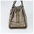LOEWE Anagram Americana 28 Hand Bag Leather Gold - vista 4