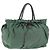 Sac à main PRADA Nylon Vert Or