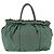 Sac à main PRADA Nylon Vert Or - vue 2