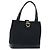 Autre Marque SAINT LAURENT Hand Bag Nylon Enamel Black Gold