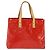 LOUIS VUITTON Monogram Vernis Reade PM Handtasche Red Rouge M91088 LV - Ansicht 13