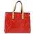 LOUIS VUITTON Monogram Vernis Reade PM Handtasche Red Rouge M91088 LV - Ansicht 2