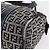 FENDI Zucchino Canvas Handtasche Navy Silver - Ansicht 15