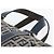 FENDI Zucchino Canvas Handtasche Navy Silver - Ansicht 8