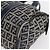 FENDI Zucchino Canvas Handtasche Navy Silver - Ansicht 9