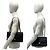 Borsa a tracolla 2-way Chanel in pelle di vitello grana nera Nero - vista 2