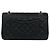 Borsa a tracolla 2-way Chanel in pelle di vitello grana nera Nero - vista 3