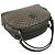 Céline CELINE Vintage Macadam Blazon Pattern Handbag Brown Black - view 4