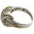 Autre Marque Anello Tiffany Vintage Signature Band Ring Argento D'oro - vista 4