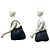 GUCCI Vintage Bamboo Leder 2-Way Handtasche Schwarz - Ansicht 2