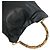 GUCCI Vintage Bamboo Leder 2-Way Handtasche Schwarz - Ansicht 4