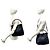 Bamboo GUCCI Vintage Bambus-Lederhandtasche Schwarz - Ansicht 2