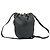 Loewe Vintage Anagram Logo Nappa Leder Semi-Shoulder Tote Bag Schwarz