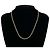 Autre Marque Tiffany & Co. Twist Rope Chain Necklace Silvery Golden - view 2