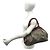 Sac cabas GUCCI Sukey en toile Diamante et cuir Rouge Beige - vue 2