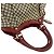 Sac cabas GUCCI Sukey en toile Diamante et cuir Rouge Beige - vue 4