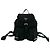 Prada Triangle Logo Hardware Tessuto Pocono Nylon Leather Backpack Black