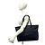 Borsa Tote GUCCI Guccissima in pelle Nero - vista 2