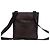 Borsa a tracolla in pelle Gucci Guccissima Logo Marrone - vista 3