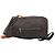 Zaino Loewe Goya Anagram Logo in pelle di vitello Marrone Nero Arancione - vista 5
