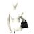 Céline Borsa a mano in pelle Celine Vintage C Macadam Pattern Marrone - vista 2