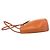 Borsa semi-spalla in pelle Burberry Shadow Horse Logo Arancione - vista 5