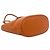 Borsa semi-spalla in pelle Burberry Shadow Horse Logo Arancione - vista 7