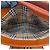 Borsa semi-spalla in pelle Burberry Shadow Horse Logo Arancione - vista 9